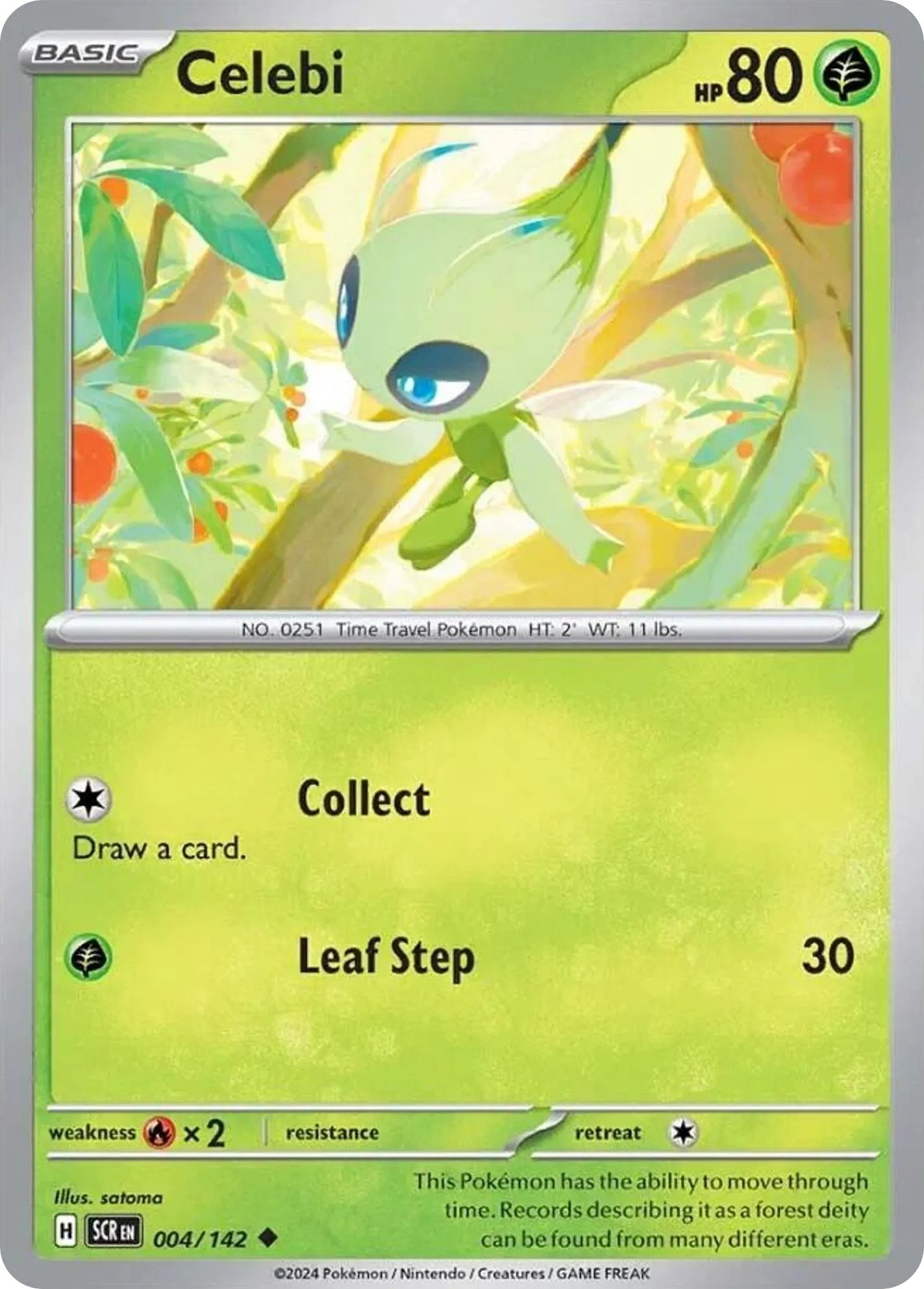 Celebi — SV07: Stellar Crown — Pokemon
