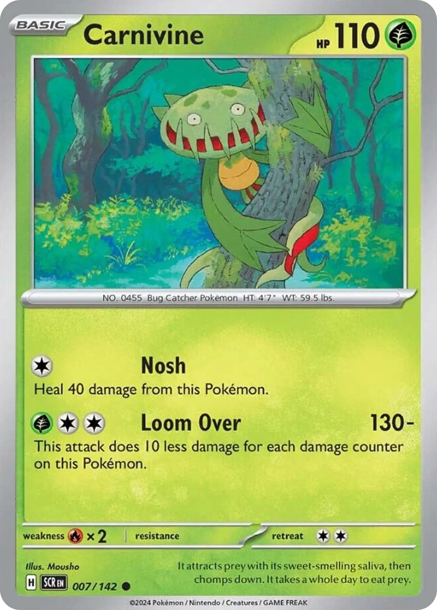 Carnivine — SV07: Stellar Crown — Pokémon