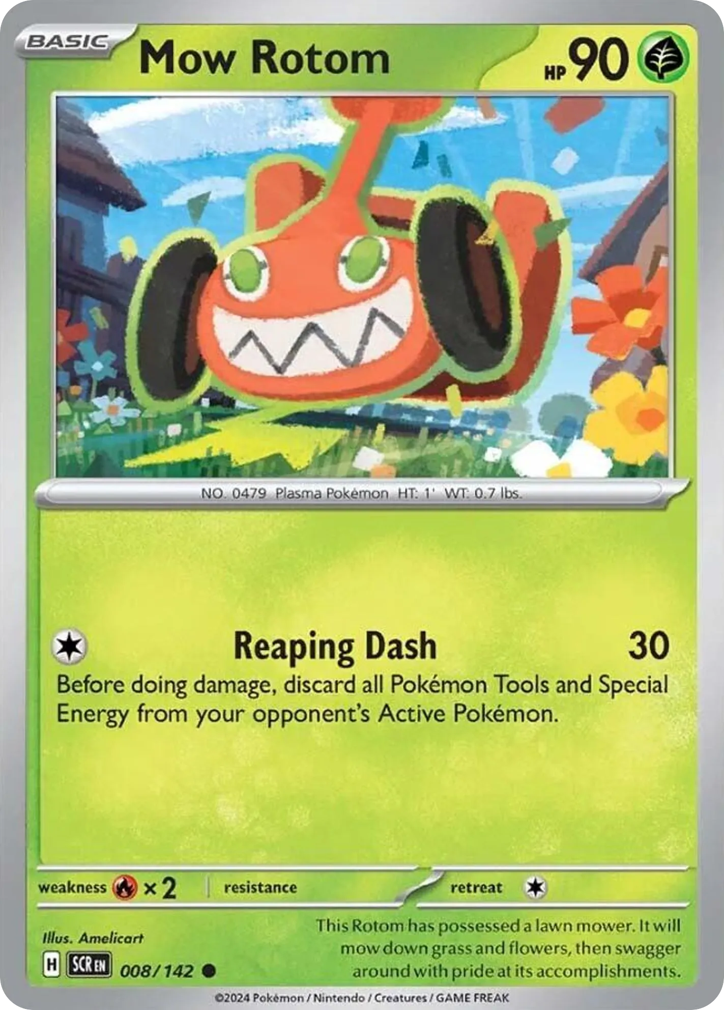 Mow Rotom — SV07: Stellar Crown — Pokémon