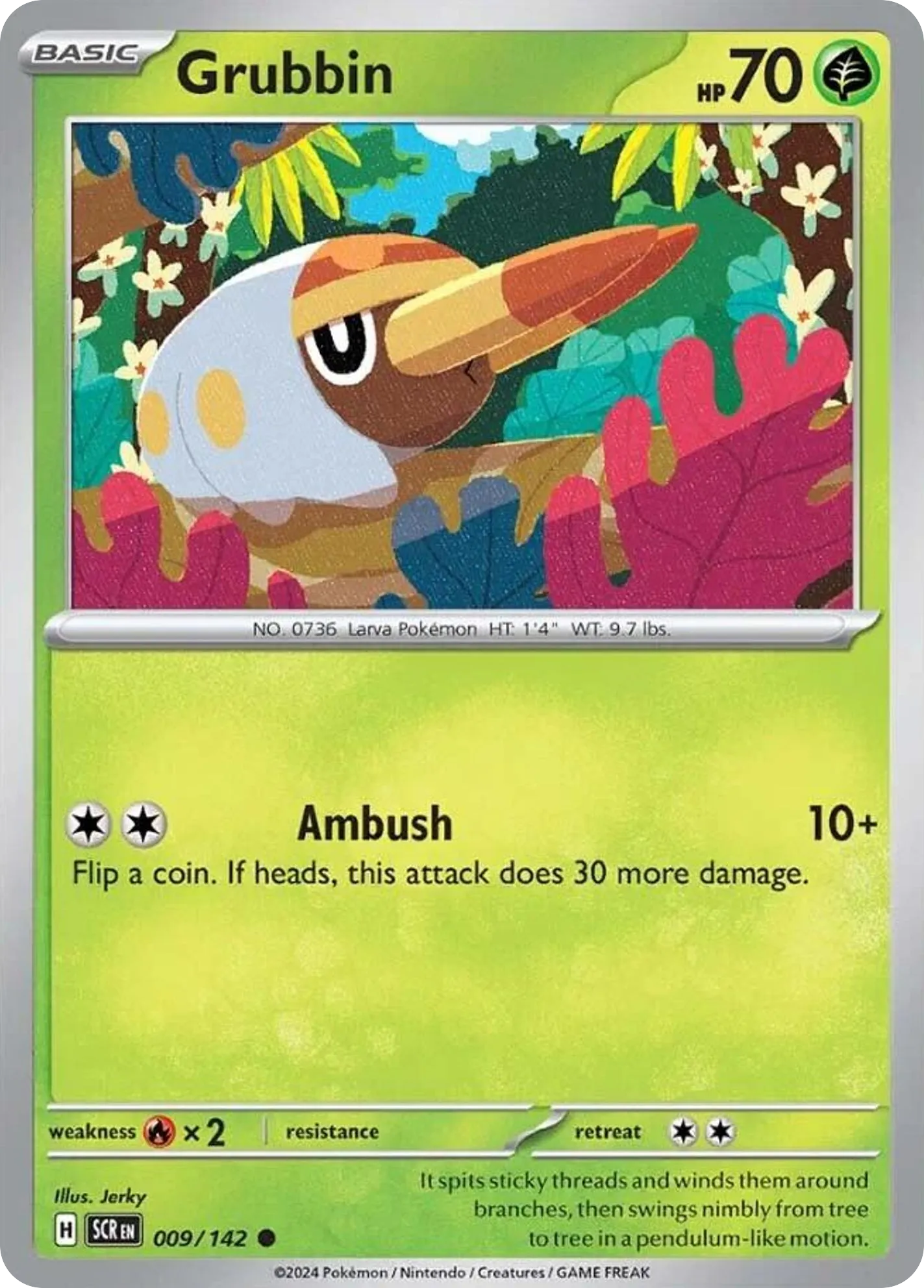 Grubbin — SV07: Stellar Crown — Pokémon