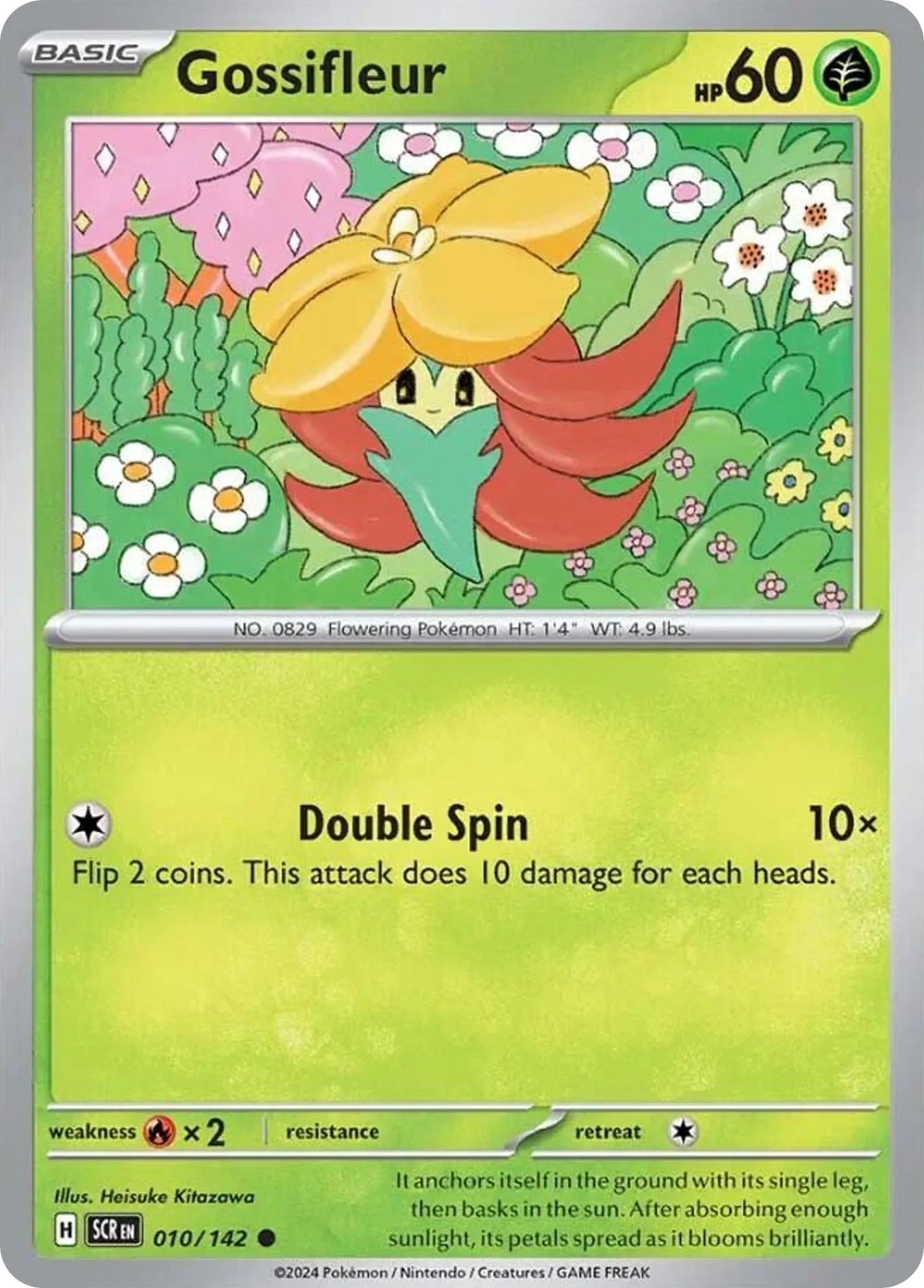Gossifleur — SV07: Stellar Crown — Pokémon