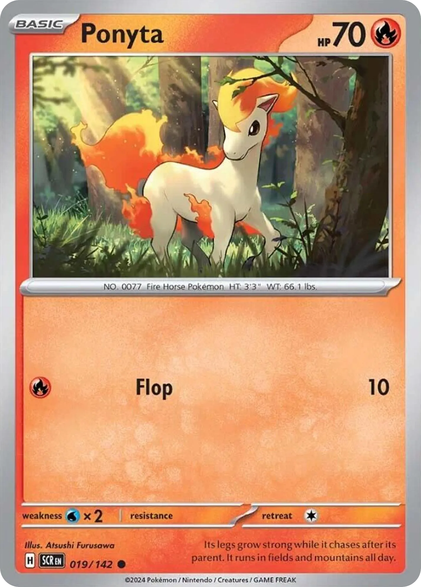 Ponyta — SV07: Stellar Crown — Pokémon