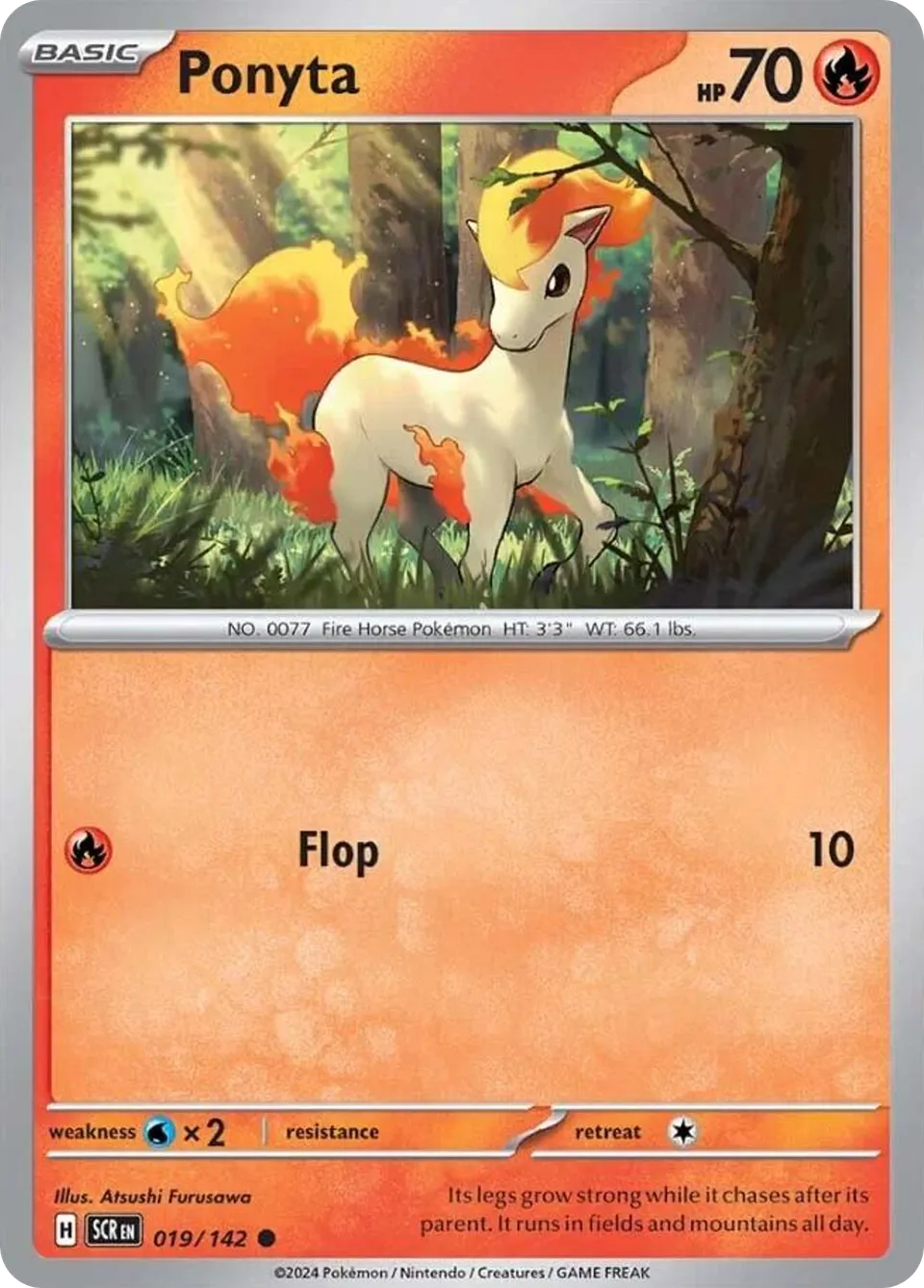 Ponyta from SV07: Stellar Crown - Pokemon