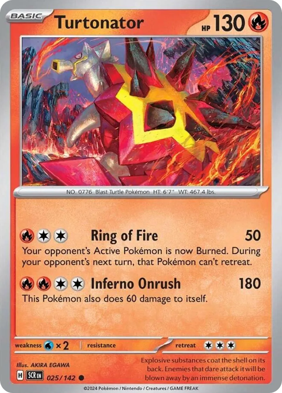 Boumata from SV07: Stellar Crown - Pokemon