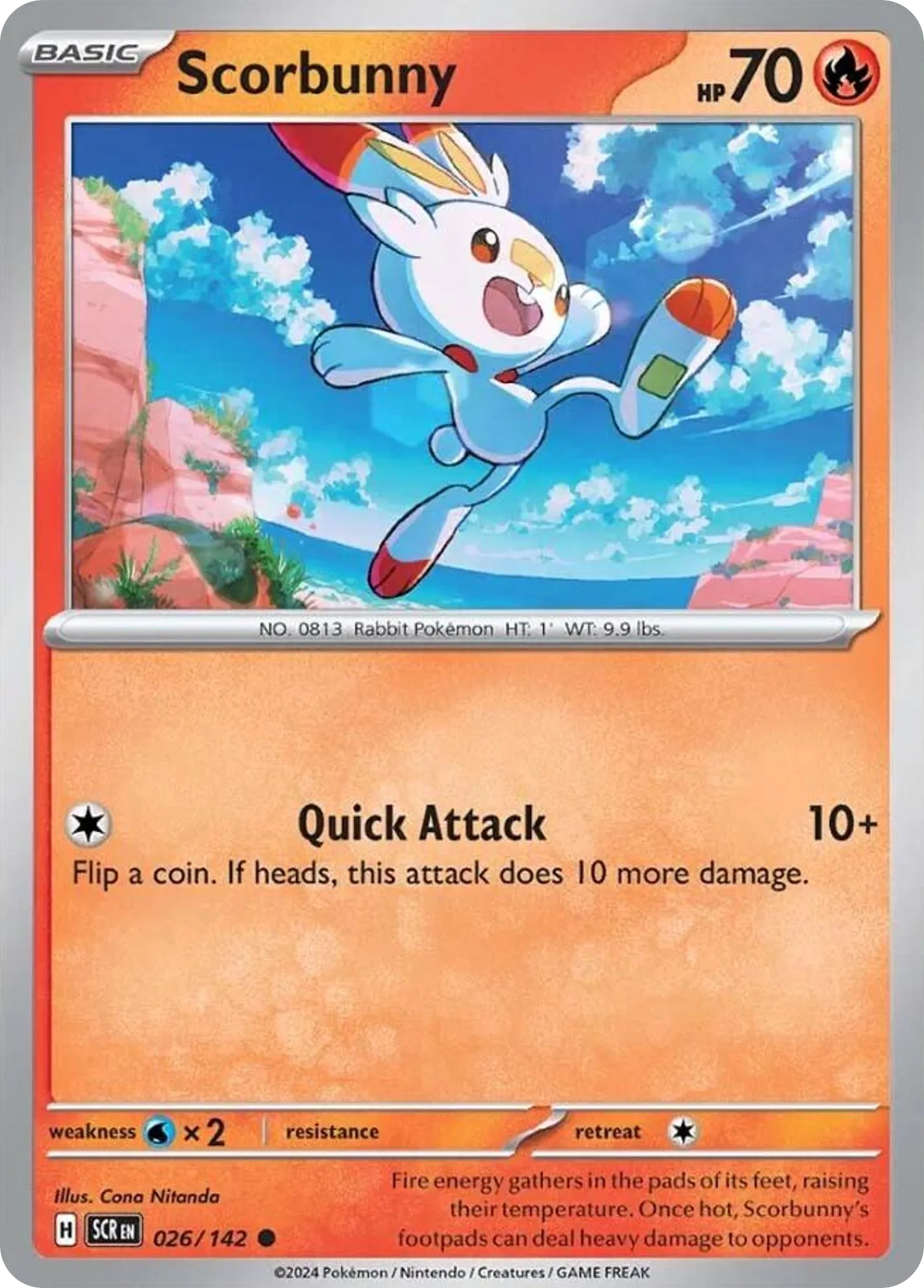 Flambino — SV07: Stellar Crown — Pokémon