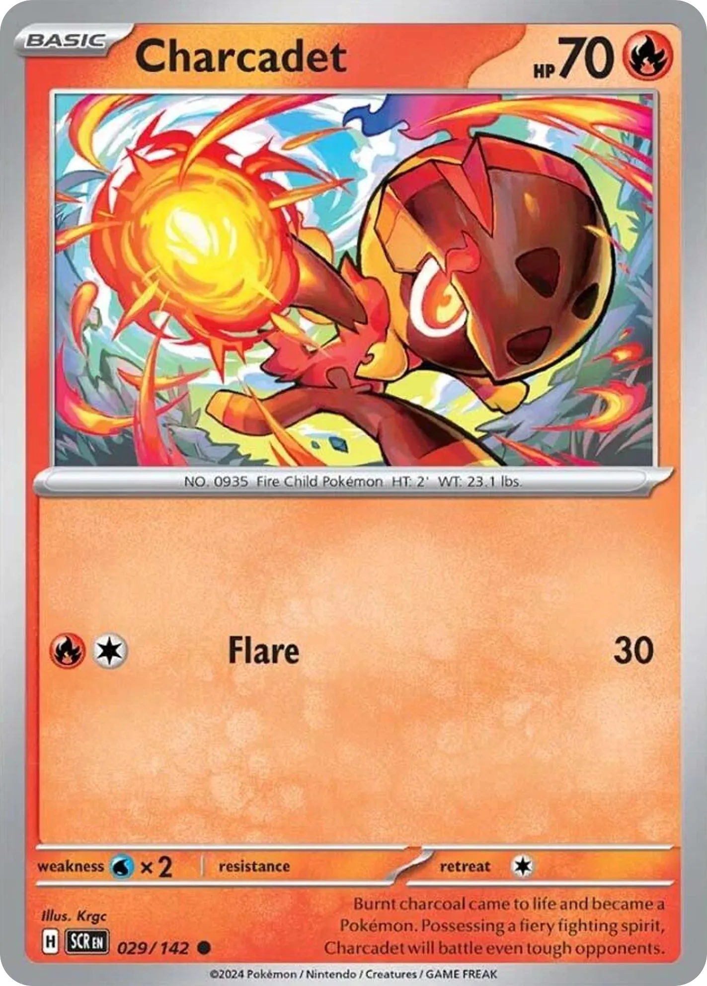 Charbambin — SV07: Stellar Crown — Pokémon