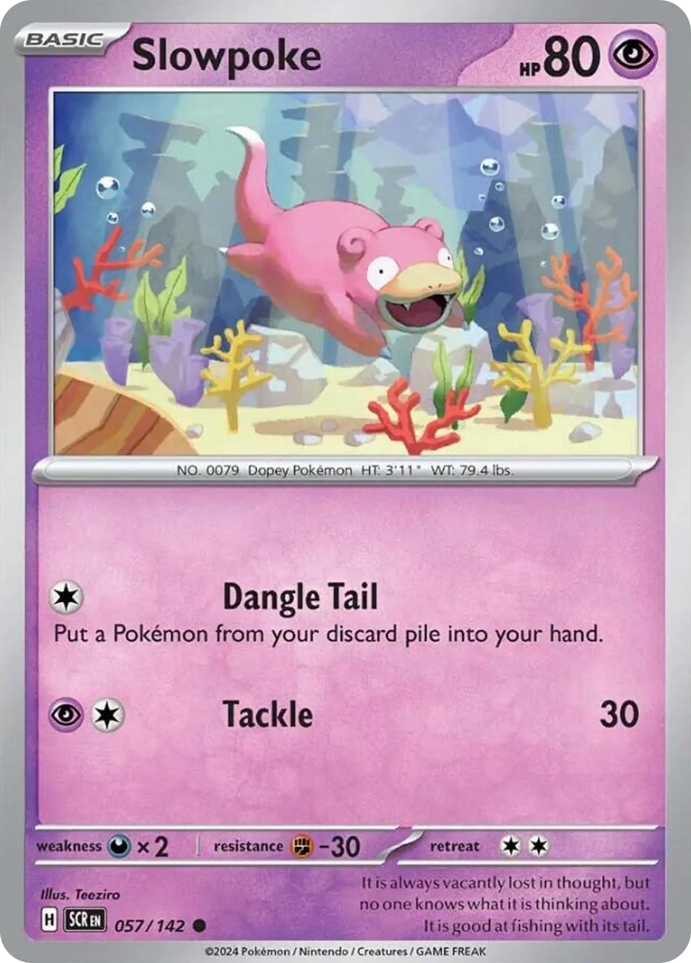 Slowpoke — SV07: Stellar Crown — Pokemon