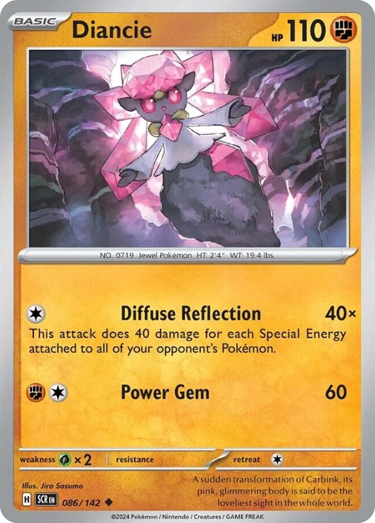 Diancie — SV07: Stellar Crown — Pokémon