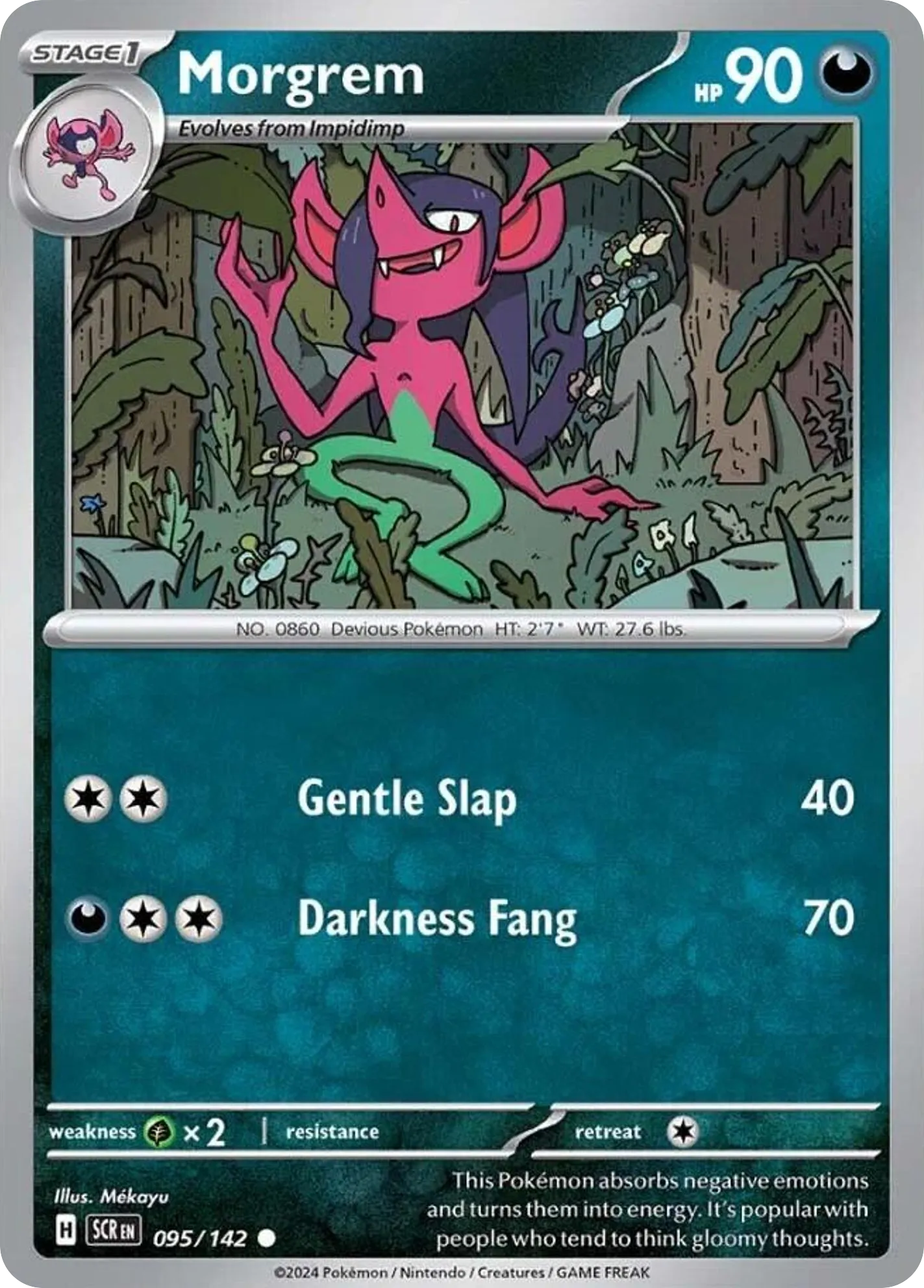 Morgrem — SV07: Stellar Crown — Pokémon
