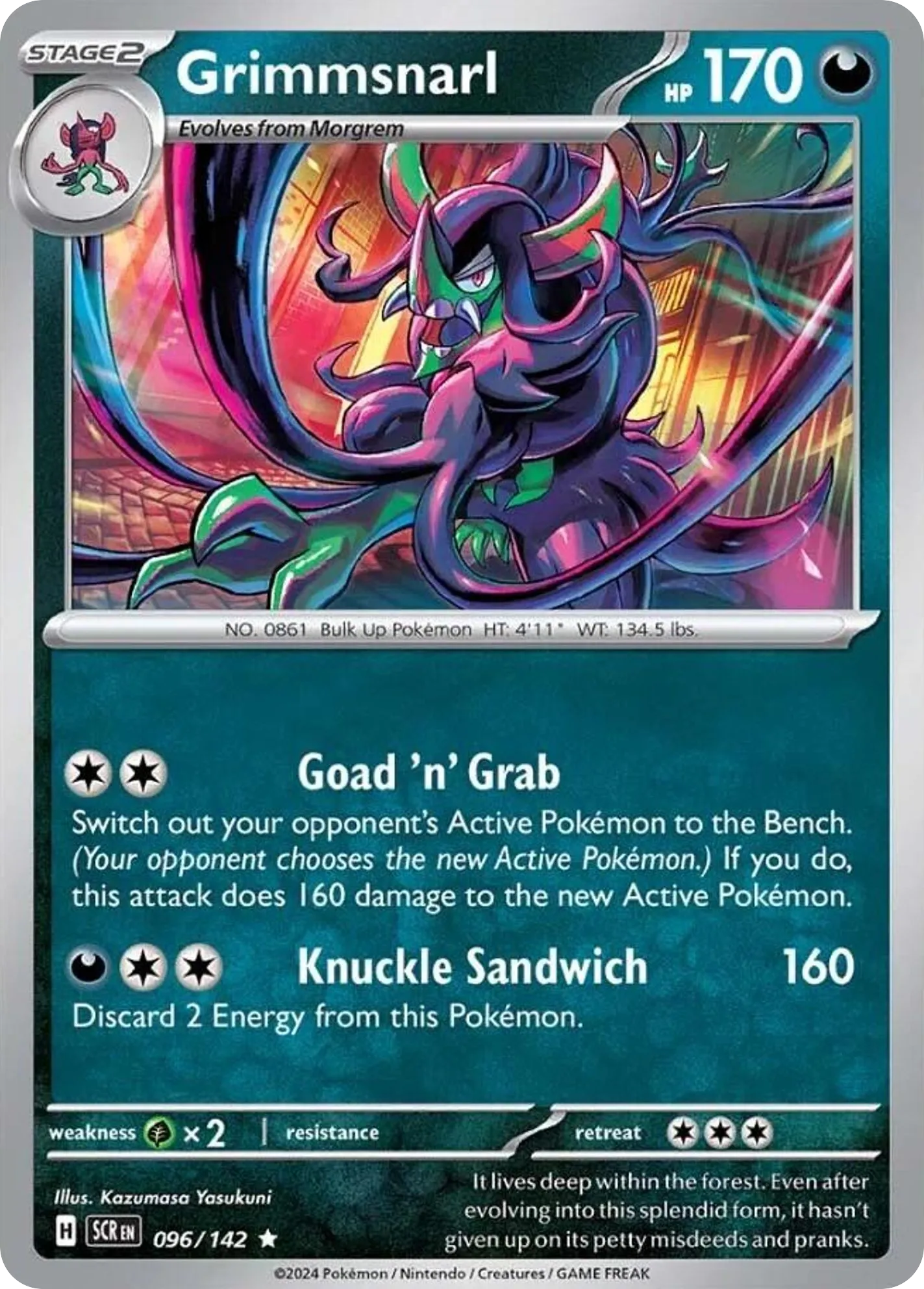 Grimmsnarl — SV07: Stellar Crown — Pokémon