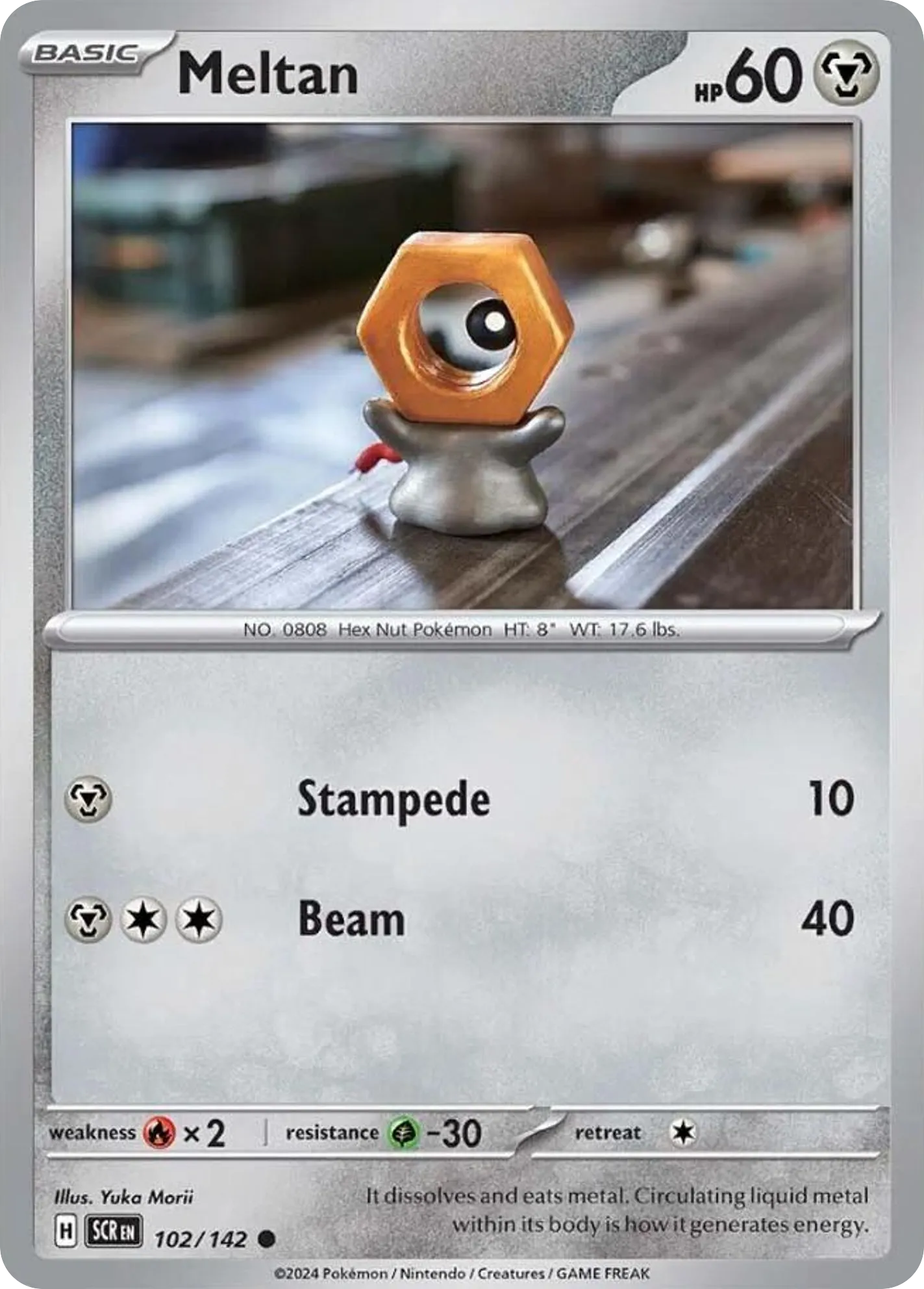 Meltan — SV07: Stellar Crown — Pokémon