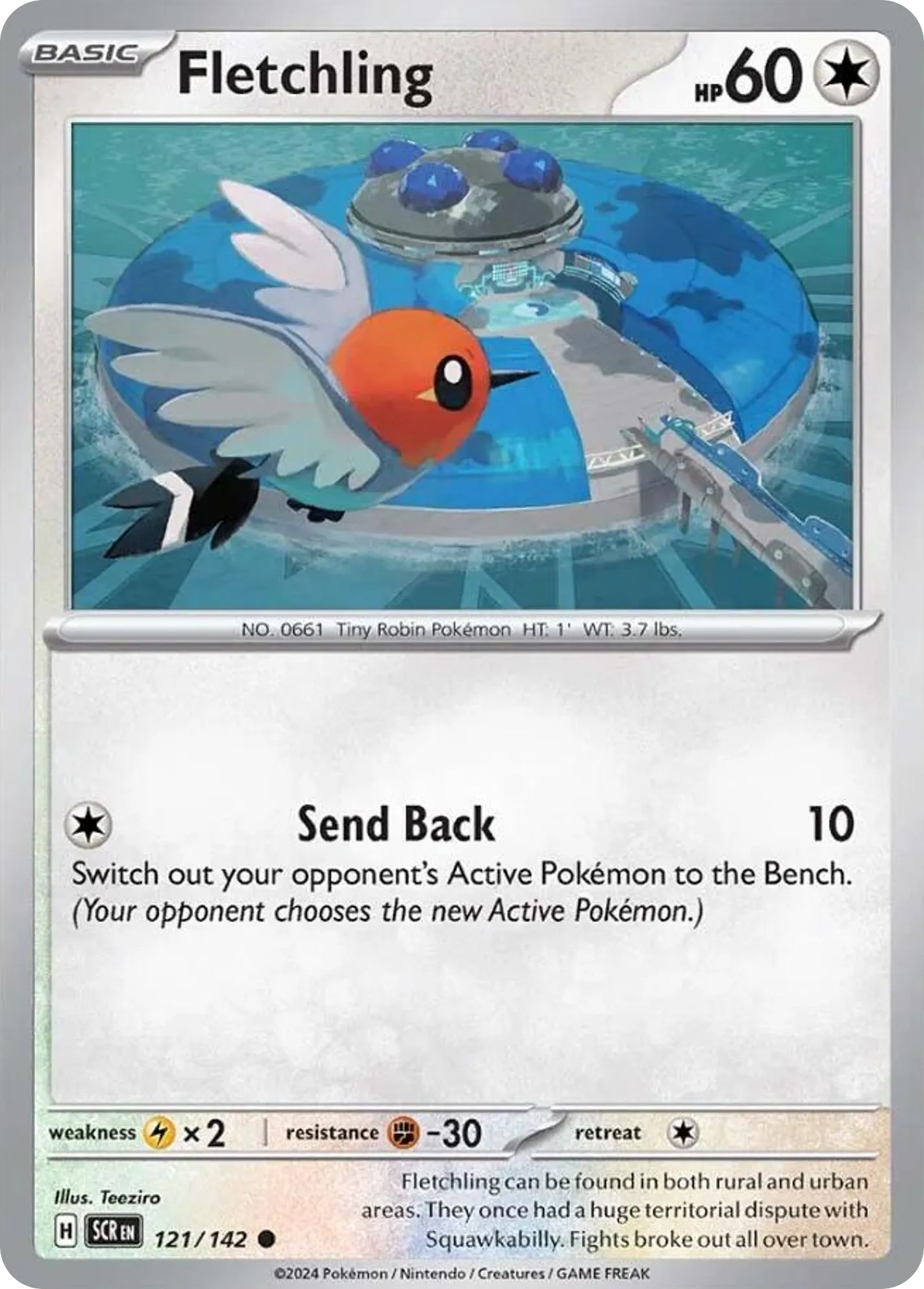 Passerouge — SV07: Stellar Crown — Pokémon