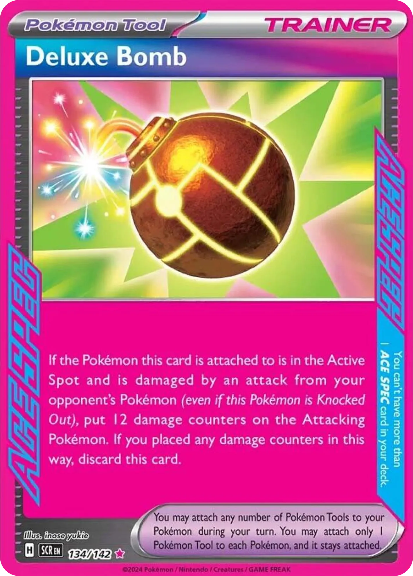 Deluxe Bomb — SV07: Stellar Crown — Pokémon