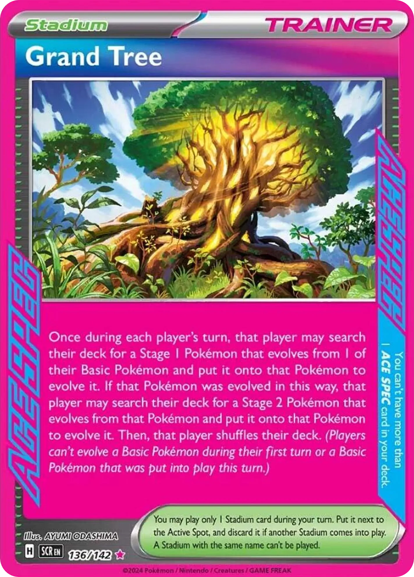 Grand Tree — SV07: Stellar Crown — Pokémon
