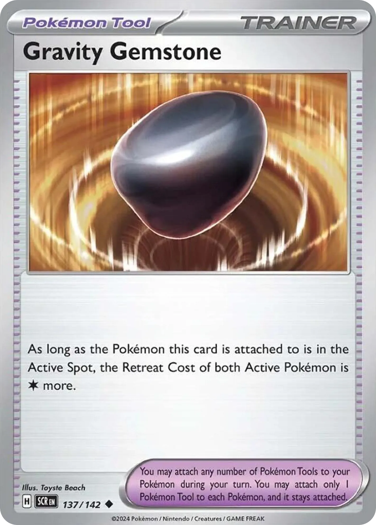 Gravity Gemstone — SV07: Stellar Crown — Pokémon
