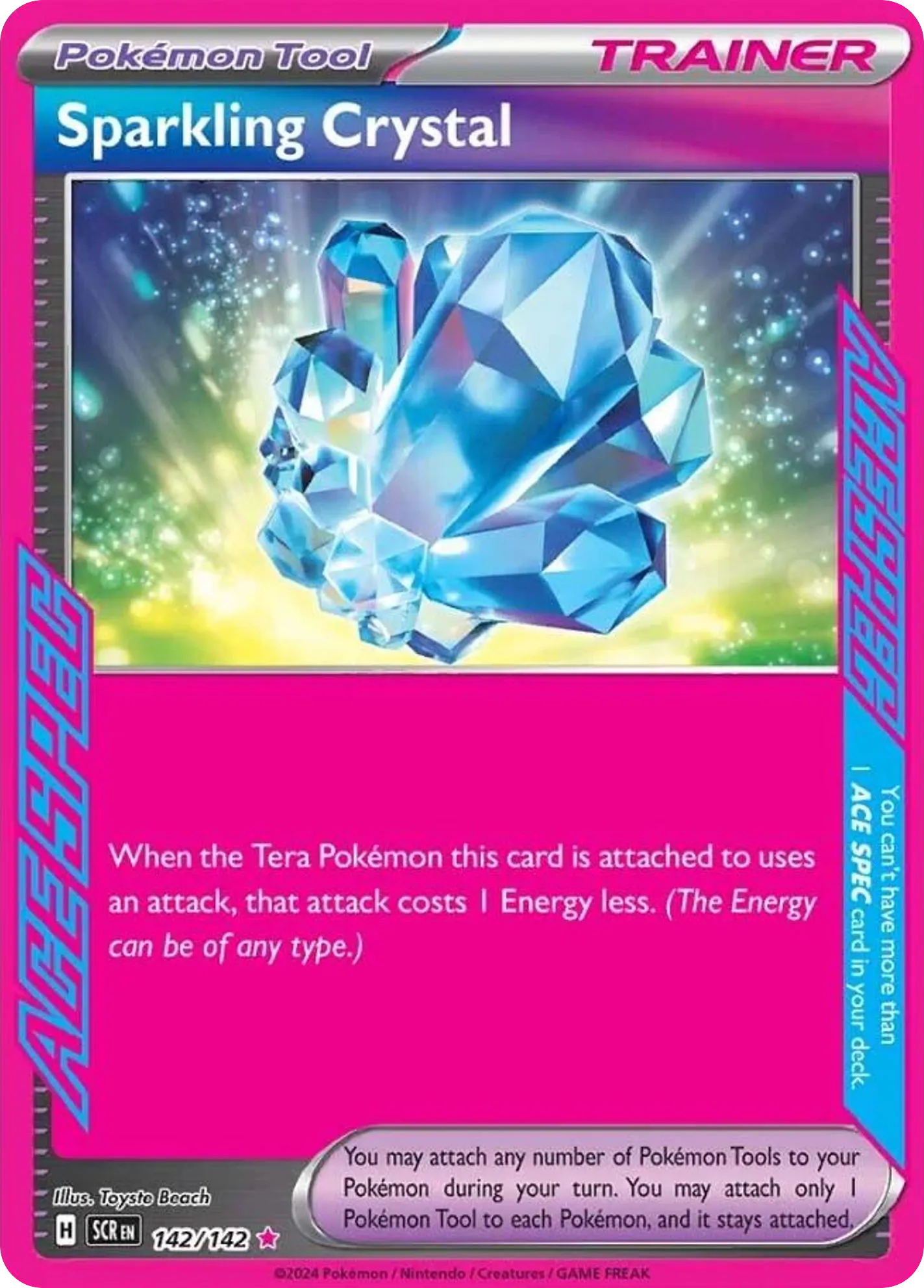 Sparkling Crystal — SV07: Stellar Crown — Pokemon