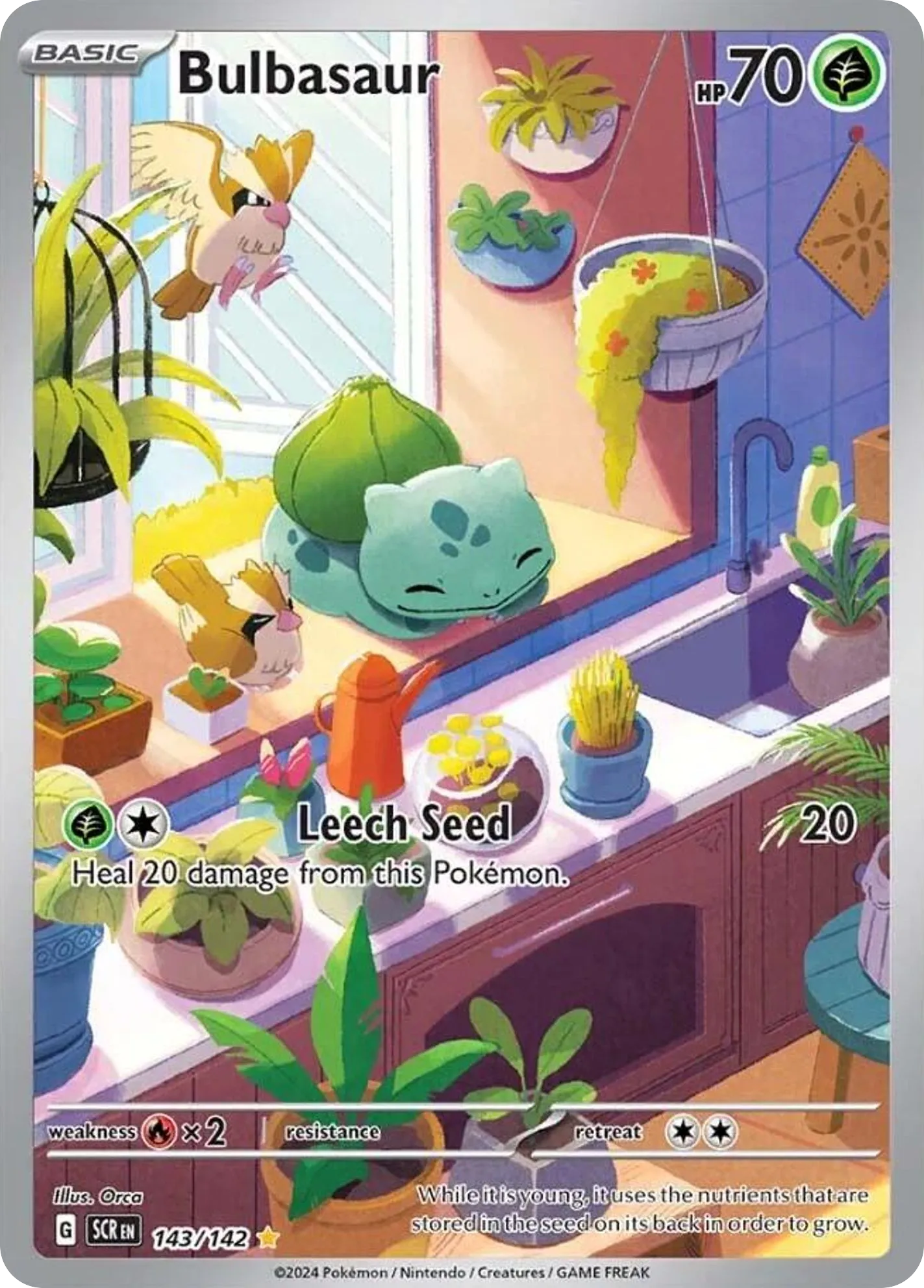 Bulbasaur — SV07: Stellar Crown — Pokémon