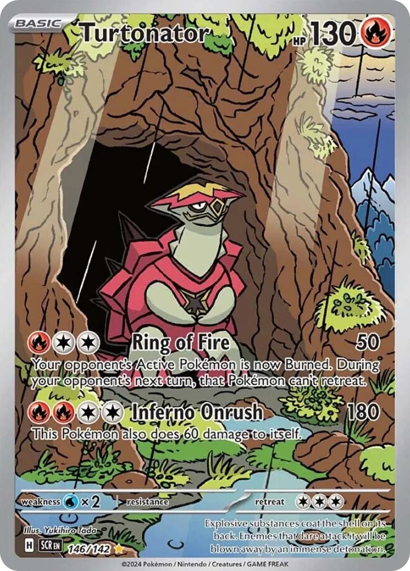 Turtonator — SV07: Stellar Crown — Pokémon
