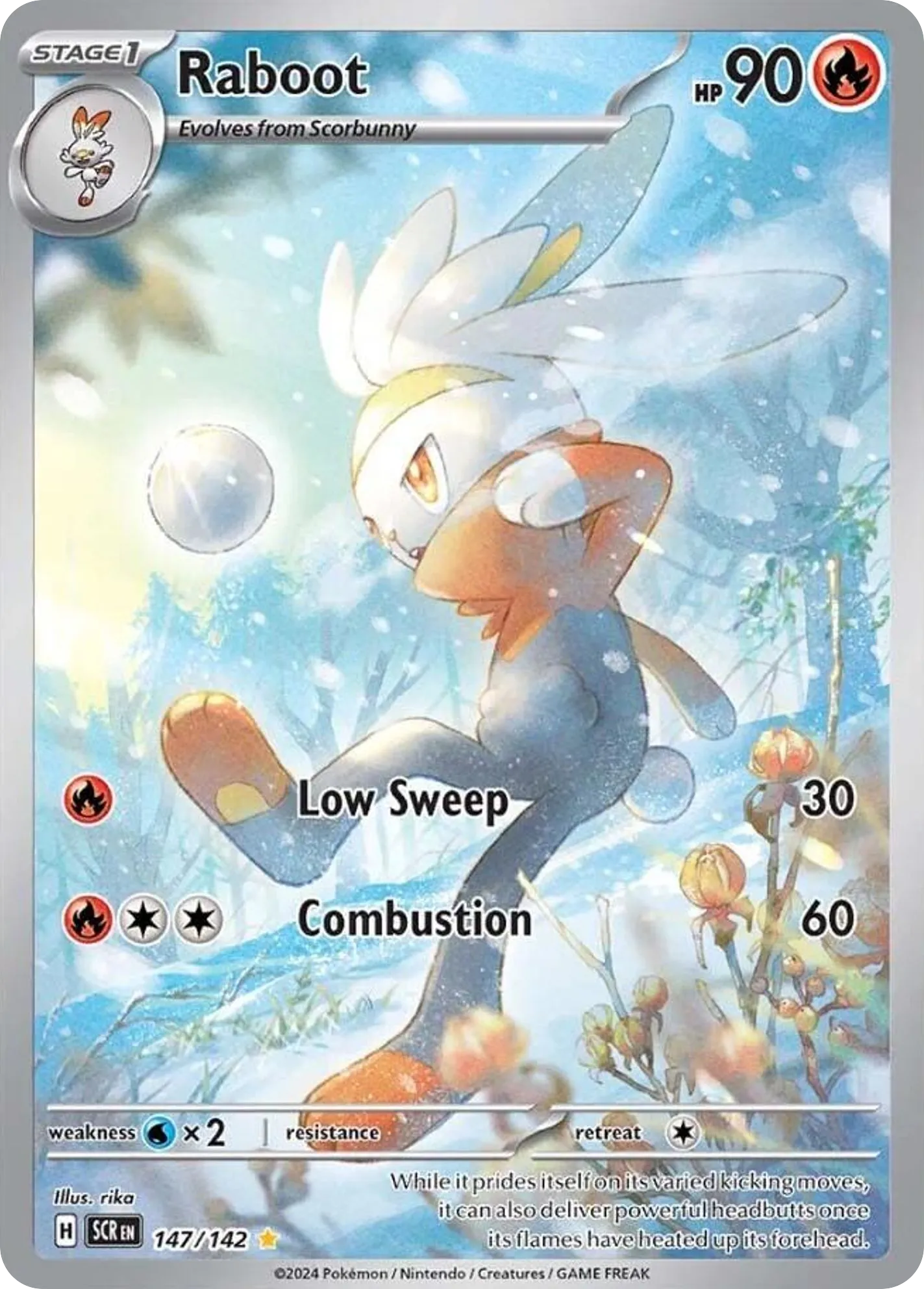 Raboot — SV07: Stellar Crown — Pokémon