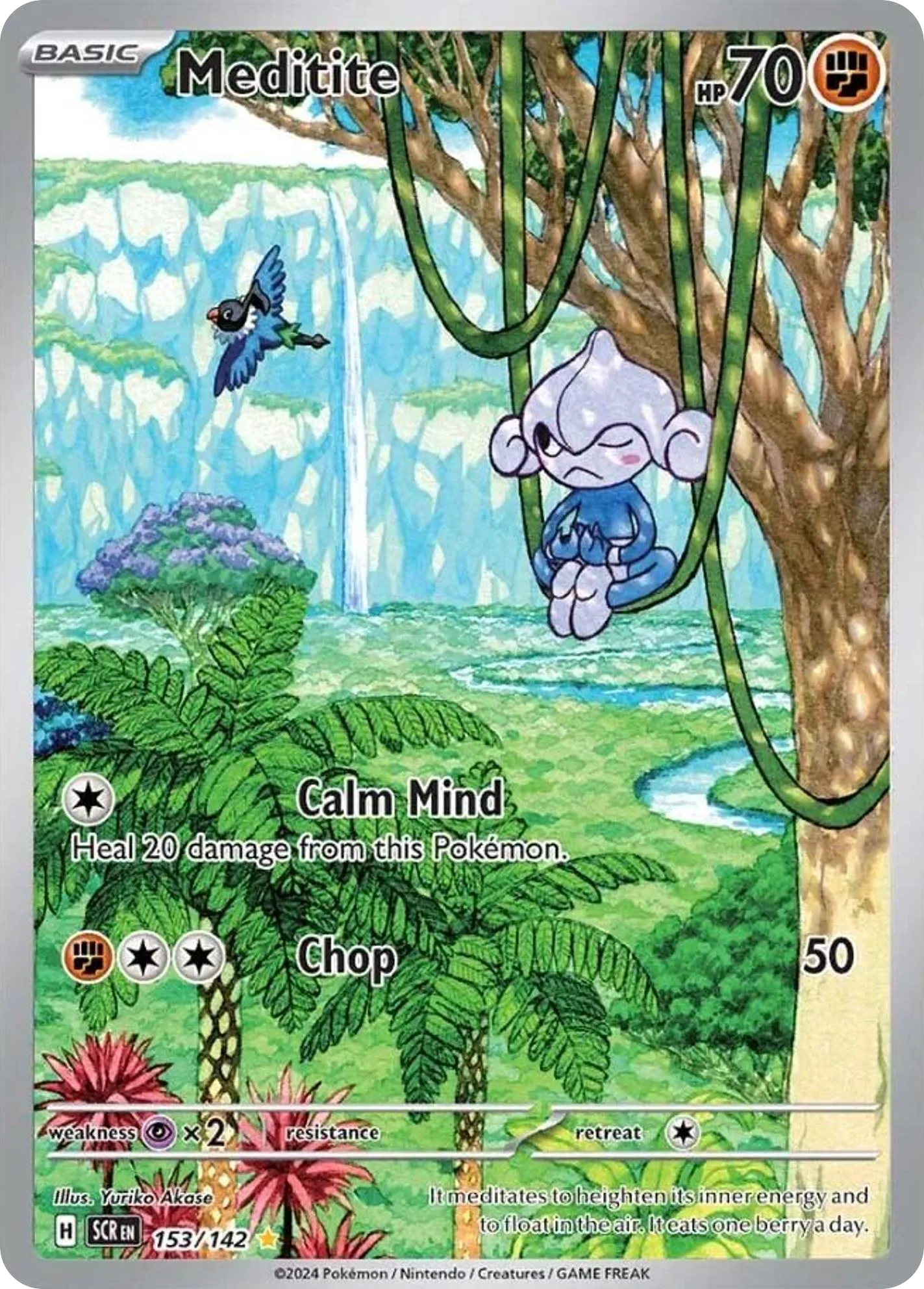 Meditite — SV07: Stellar Crown — Pokémon