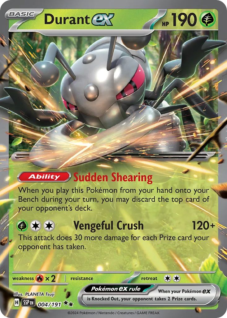 Durant ex — SV08: Surging Sparks — Pokémon