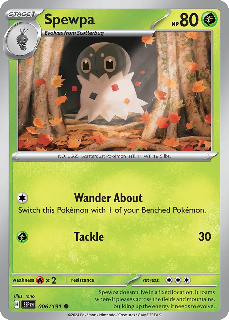 Pérégrain — SV08: Surging Sparks — Pokémon