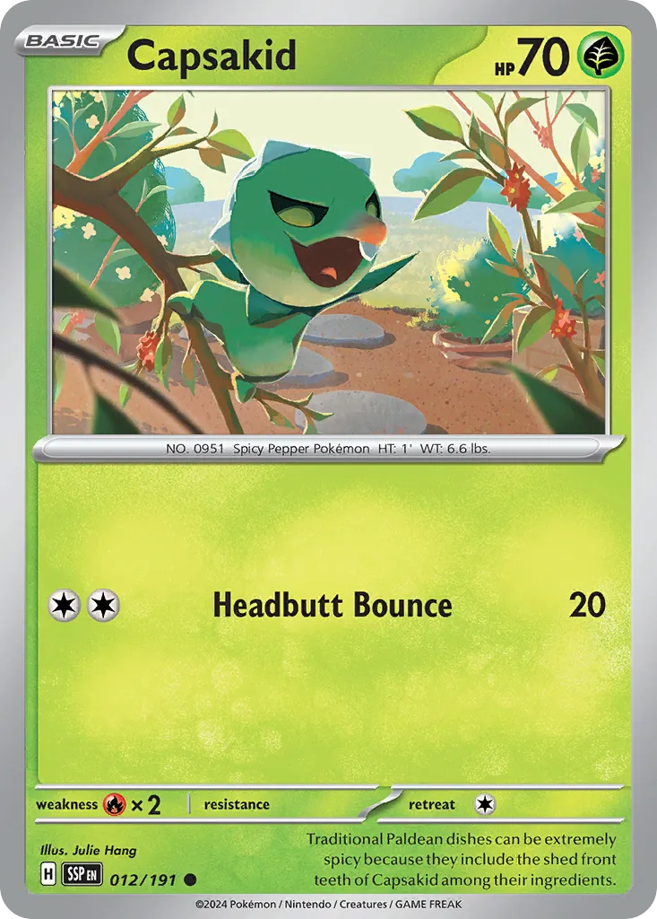 Capsakid — SV08: Surging Sparks — Pokémon