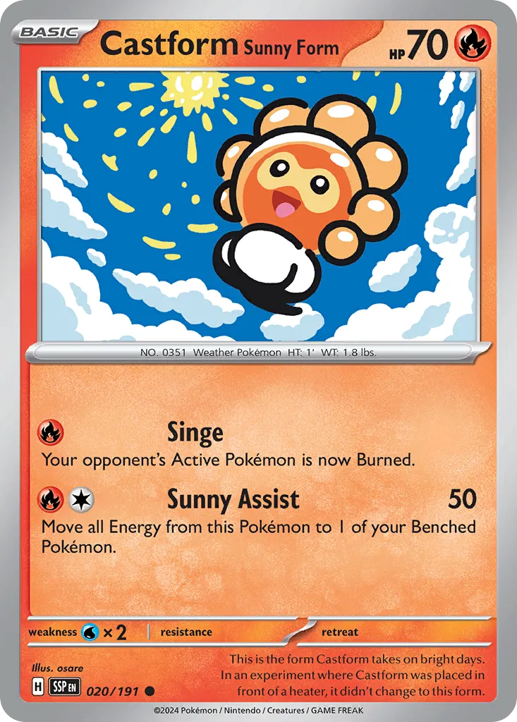 Morphéo Forme Solaire — SV08: Surging Sparks — Pokémon