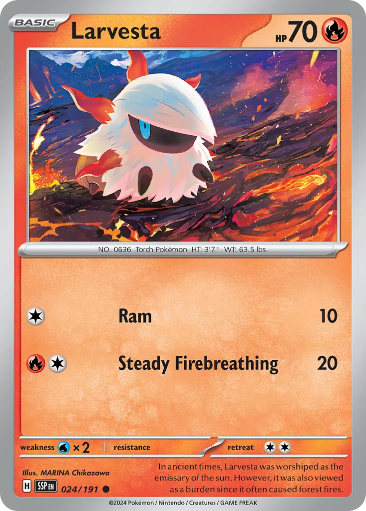 Pyronille — SV08: Surging Sparks — Pokémon