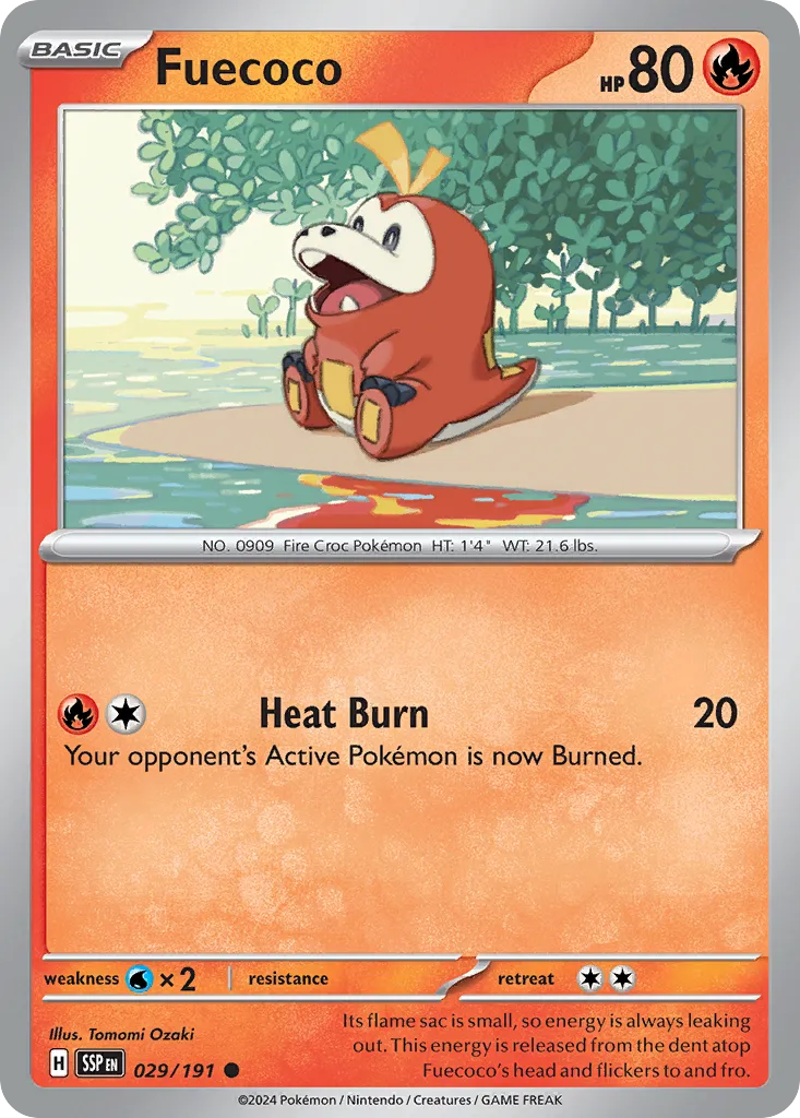 Chochodile — SV08: Surging Sparks — Pokémon
