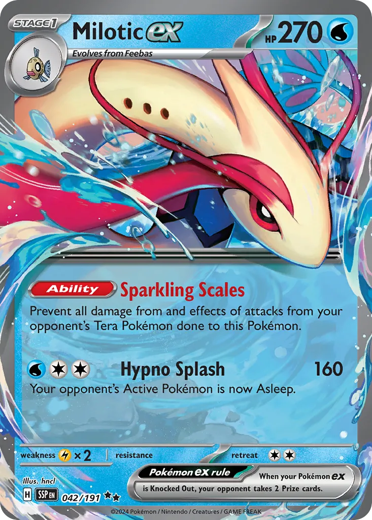 Milobellus ex — SV08: Surging Sparks — Pokémon