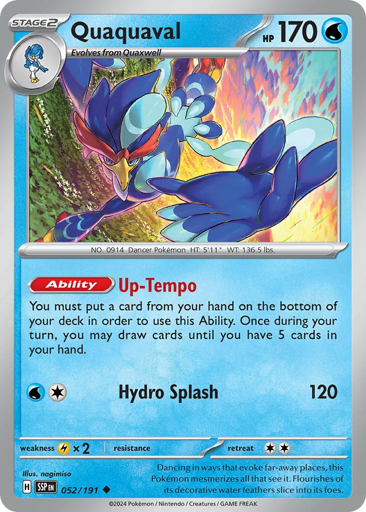 Palmaval — SV08: Surging Sparks — Pokémon
