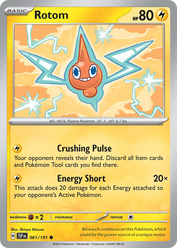 Rotom — SV08: Surging Sparks — Pokémon