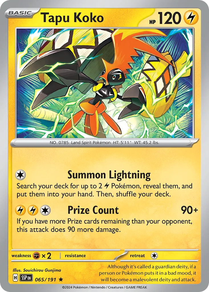 Tokorico — SV08: Surging Sparks — Pokémon