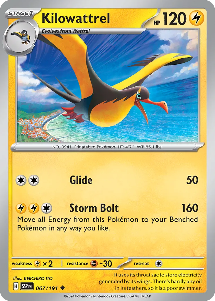 Fulgulairo — SV08: Surging Sparks — Pokémon