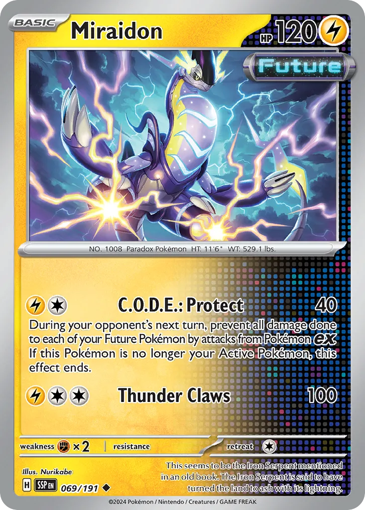 Miraidon — SV08: Surging Sparks — Pokémon