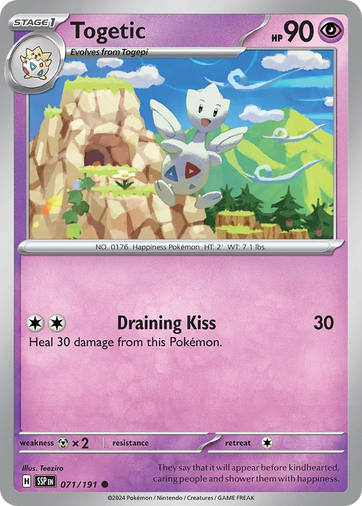 Togetic — SV08: Surging Sparks — Pokémon