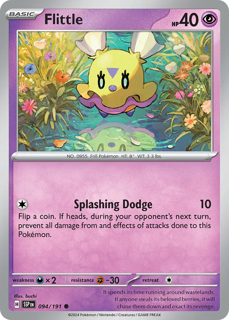 Flotillon — SV08: Surging Sparks — Pokémon