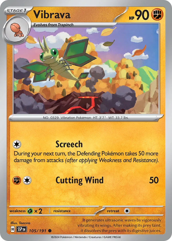 Vibraninf — SV08: Surging Sparks — Pokémon