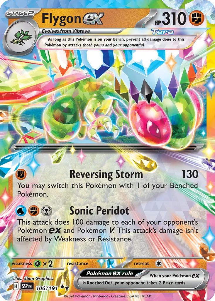 Flygon ex — SV08: Surging Sparks — Pokémon