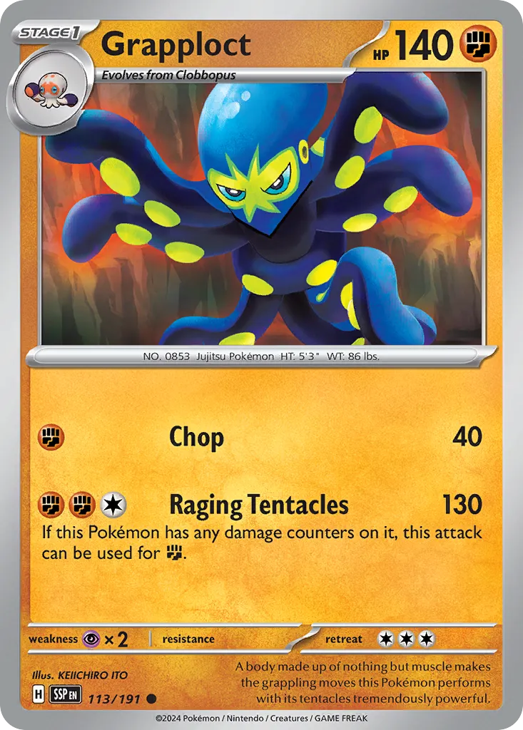 Krakos — SV08: Surging Sparks — Pokémon