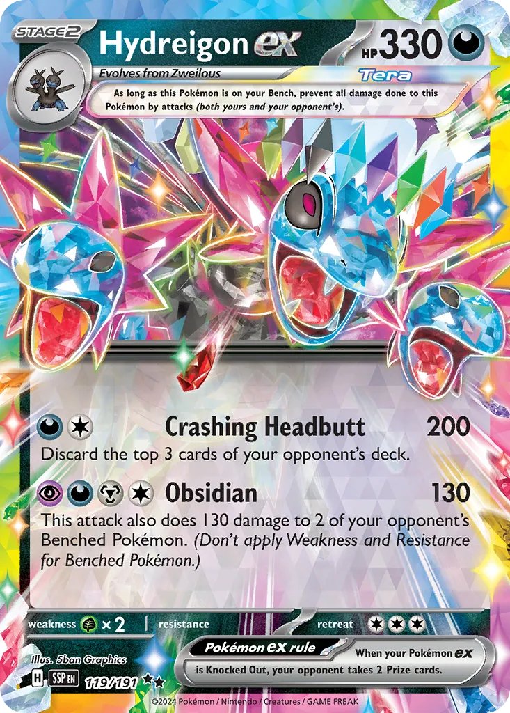 Trioxhydre ex — SV08: Surging Sparks — Pokémon