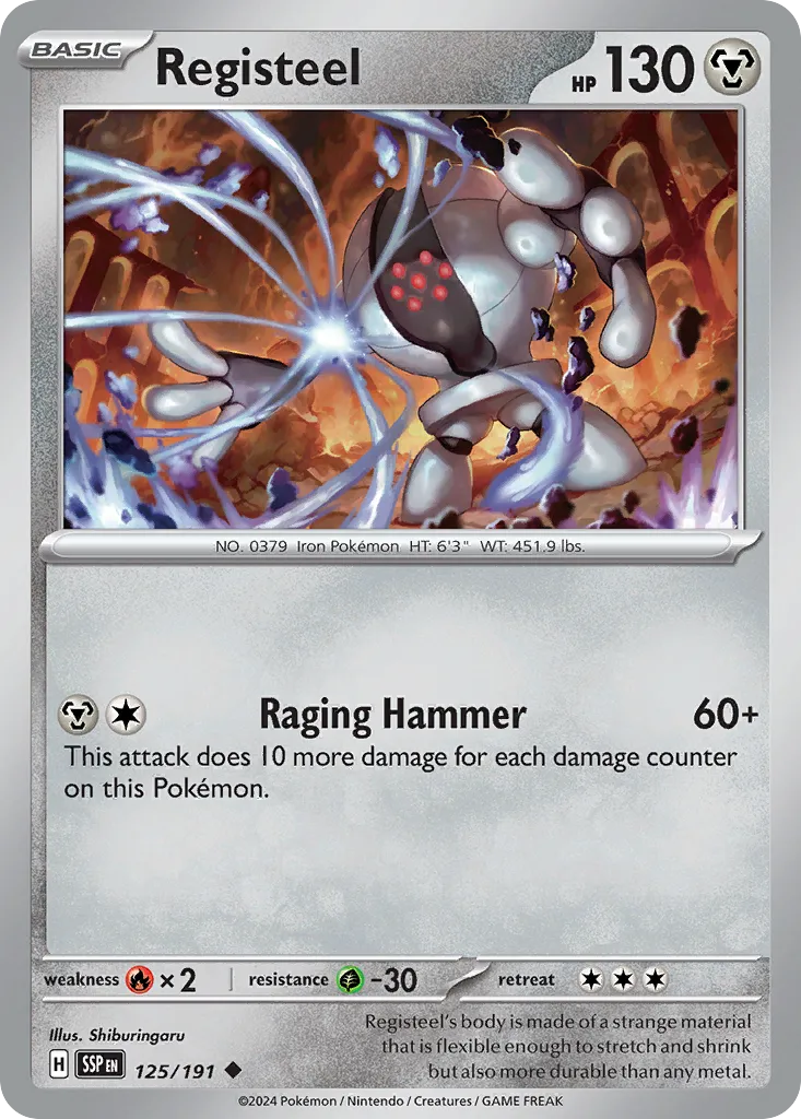 Registeel — SV08: Surging Sparks — Pokémon