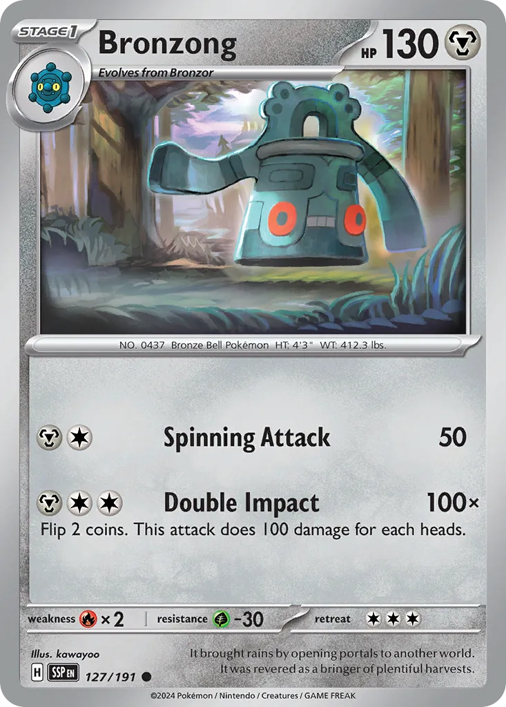 Bronzong — SV08: Surging Sparks — Pokémon