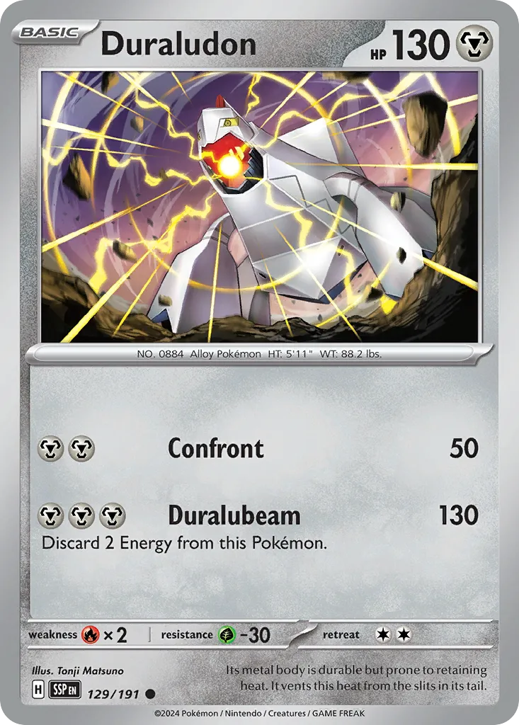 Duralugon — SV08: Surging Sparks — Pokémon