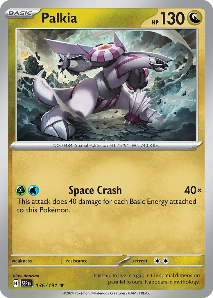 Palkia — SV08: Surging Sparks — Pokémon