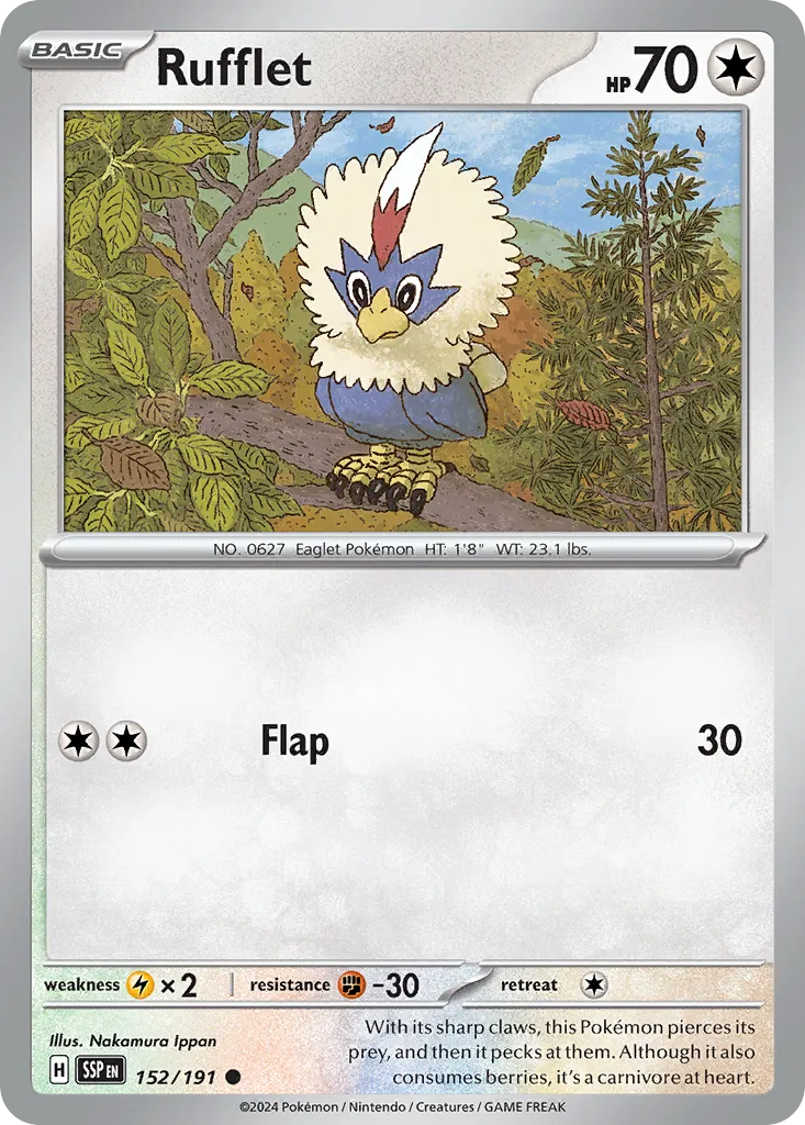 Rufflet — SV08: Surging Sparks — Pokémon