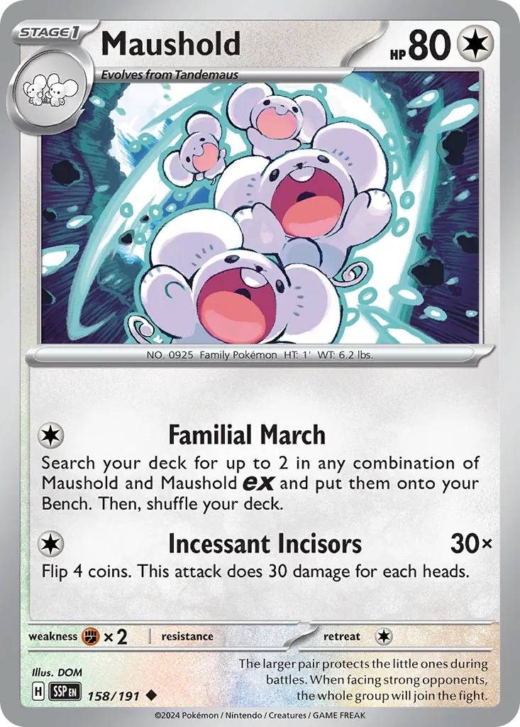 Maushold — SV08: Surging Sparks — Pokémon