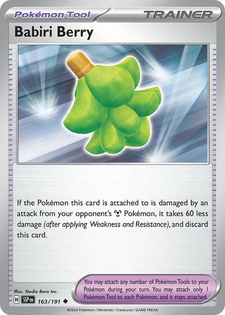 Baie Babiri — SV08: Surging Sparks — Pokémon