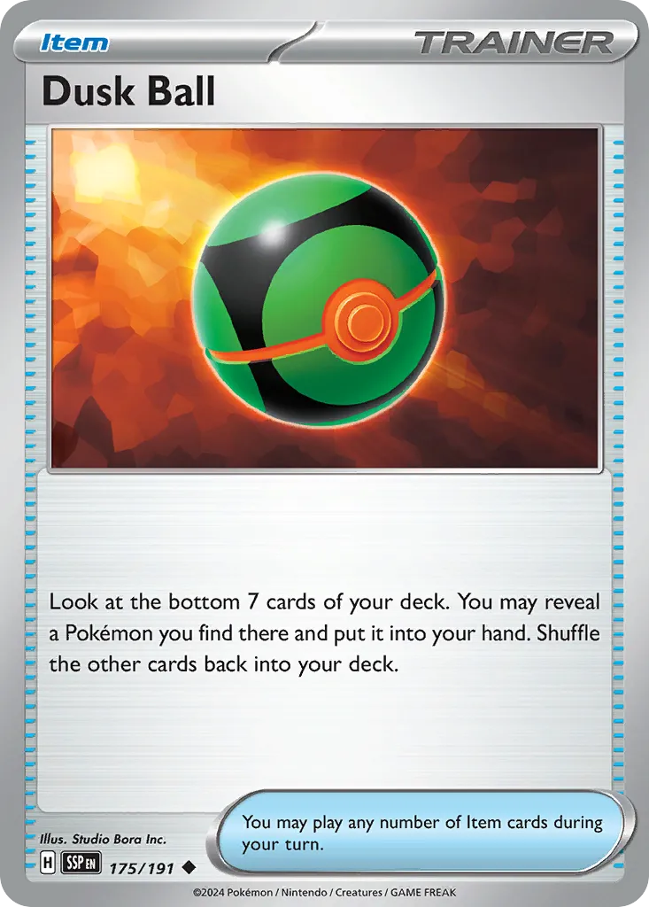 Sombre Ball — SV08: Surging Sparks — Pokémon
